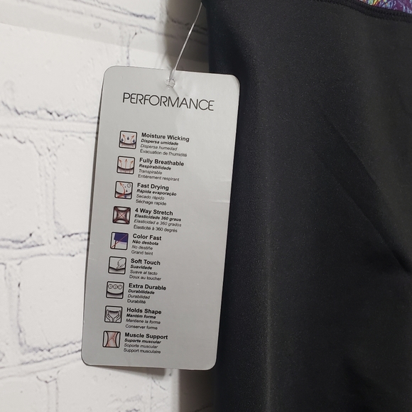 BeUp NWT Sz S Tranquility Pant Black Fireworks - Picture 2 of 14